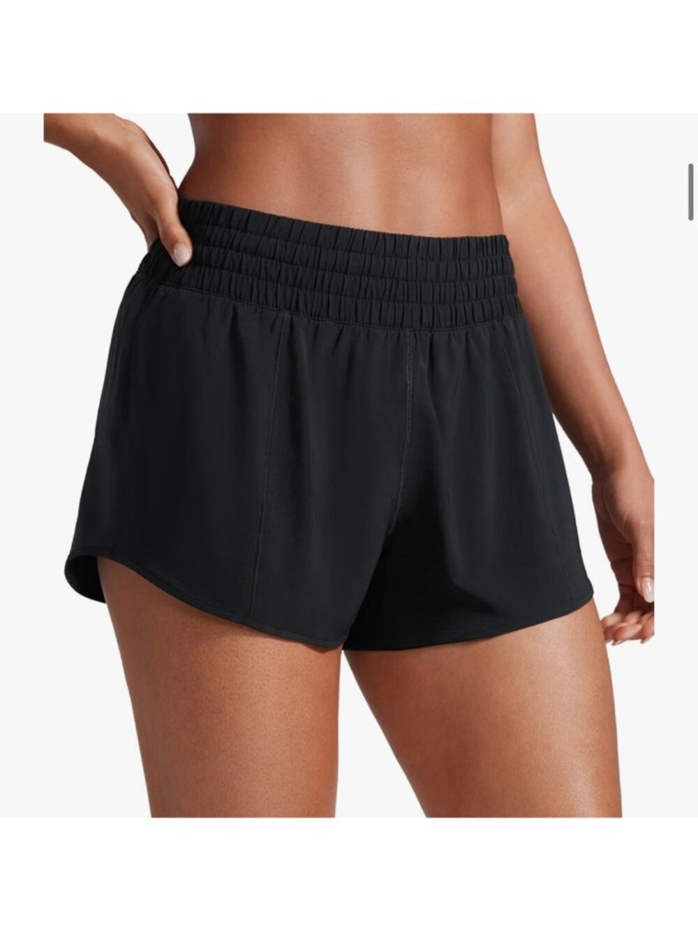 CRZ Yoga Shorts Womens Size Medium High Rise 2.5” Inseam Athletic Running